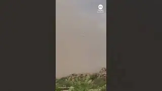 Arizona dust storm rolls through Phoenix