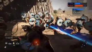 [For Honor] Warden Glitch , HAS DIFFERENT MOVESET ( Warden Move Swap )