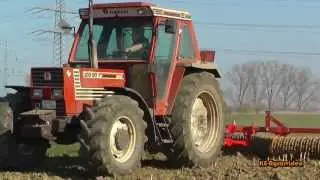 Fiat 100-90DT mit V&auml;derstad Rollex 620 beim Walzen![HD]