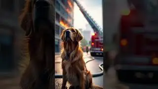 Brave Golden Retriever Saves a Baby with Quick Thinking #dogrescue #hero #babysafe