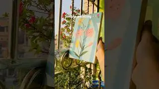 Simple painting #music #newmusic #viral #art #shorts #painting #canvas painting #shortsvideo