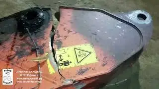 ремонт стрелы / Welding broken boom. BUCKET-FACTORY.RU