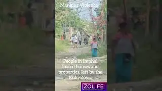 Kuki-Zo houses looted in Imphal