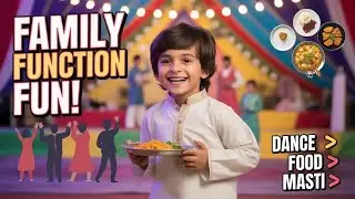 Desi Family Function Vlog | Dance, Food & Full Masti in Traditional Style 💃🍽️🇵🇰