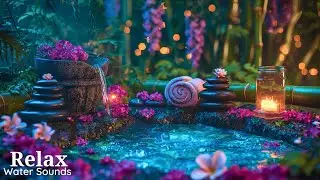 Relaxing Spa Music &bull; Gentle Sounds of Water 🌿 Insomnia Relief, Calm Anxiety and Sleep Instantly
