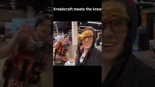 Kreekcraft meets the krew at vidcon!
