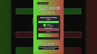 Advanced Color Picker & Gradient Generator Tool | coding