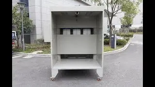 Filter Powder Coating Spray Booth
