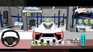 New Black Lykan HyperSport in Auto Repair Shop 3D Driving Class 2026 Android iOS - Gameplay Car Game
