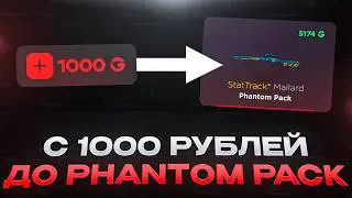 C 1000 РУБЛЕЙ ДО PHANTOM PACK ЗА 5К НА GGSTANDOFF!