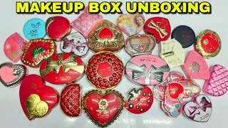 Unboxing Big Makeup Box Kits, Barbie Makeup Kit, Makeup box Collection,Free Gifts,Makeup Gifts 1/11