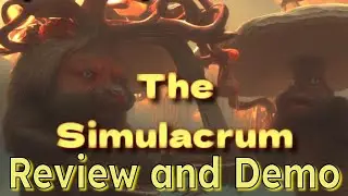 The Simulacrum review ~ MTG style game with procedurally generated cards!