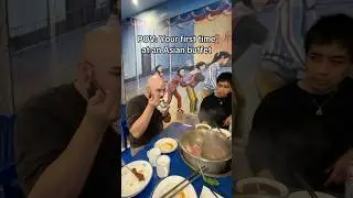 Your first time at an Asian buffet