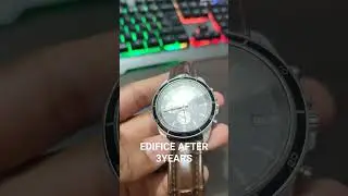 casio edifice EFR 526 after 3 years #casio #edifice
