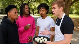 Making strangers to eat my sperm prank😭