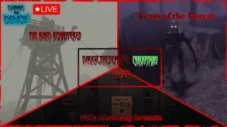 DarrylTheDemon's Christmas Trilogy - Live 🔴| The Rake REMASTERED, TOTF, & SCP: Anomaly Breach