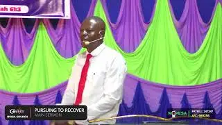 PURSUING TO RECOVER || PASTOR POLYCARP WERE || 18-01-2026