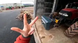 Farmařův VLOG 3#/Údržba/Ošetření rozmetadla hnojiv
