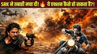 OMG! SRK KING Ka Action Scene Leak 😱 Fans Ek Dum Shocked Ho Gaye! 👑🔥