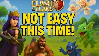 NOT EASY THIS TIME! 💥 Hog Riders + Queen Walk Attack&rdquo; @ClashOfClans @harshlyst721 