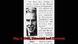 Archbishop Fulton Sheen - 1968