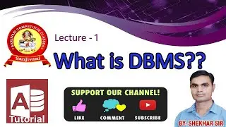 MS Access Chapter 1
