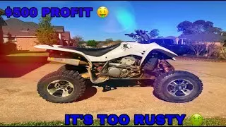 I GOT PAID $500 TO WASH THIS LTZ 400