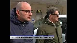 TAXI FERMI A SALERNO, SICUREZZA E SERVIZIO AEROPORTO TRA LE RAGIONI... - SERVIZIO TG DEL 13/01/2026