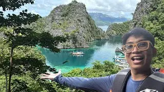 Swimming at Kayangan Lake | Coron, Palawan