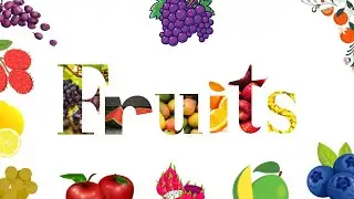 Fruits name | Learn fruits for kids- Fun fruit Adventure for kids!