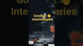 Say goodbye to intermediaries with Blockchain Technology!#blocksutra #crypto #blockchain #privacy