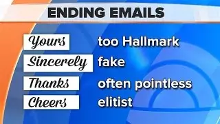 Formal #Business English Emails |  Email Closing Salutations