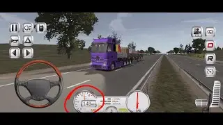 Mercedes Truck se Purana Maal Utara gya hai , With the Truck Top Speed 149 .