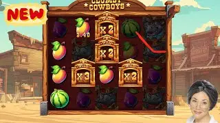 🚨NEW 🎰CLUMSY COWBOYS👍by BACKSEAT GAMING !! #newslots🚨