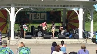 Cold Engines ripping it up at the TEAM Exeter Arts & Music Festival in Swasey Parkway.