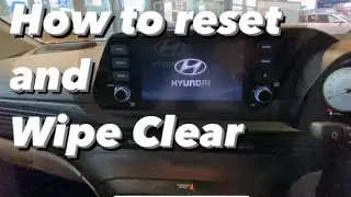 Как сбросить настройки и очистить магнитолу Hyundai #howto #hyundai #radio