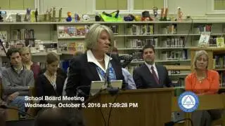 ORCSD School Board Meeting October 5th, 2016