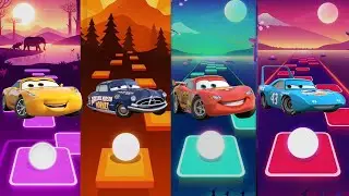 🥇 🚗 Lightning McQueen Beats the IMPOSSIBLE Track! 🔥 | Astro Beat | Tiles Hop (Insane Challenge!)