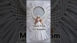 Old Net Cloth Reuse ideas #diy #shorts #angle #fairy #christmas #craft #recycle  @Kalyaniscorner