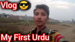 My First Time Urdu Vlog 😎.اردو زیان میں ویلاگ
