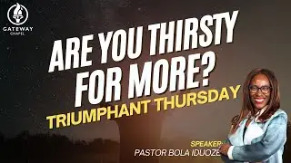 How to Become Spiritually Mature - Triumphant Thursday || Pastor Bola Iduoze #spiritualmaturity