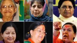 Top 10 women Chifeminister || for indian CM