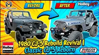 Восстановление и возрождение CJ-5 1980 года | Классический CJ-5: возрождение