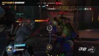 Overwatch Epic Moments - Genji Destroying The Whole Team in Competitive