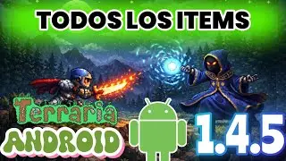 TERRARIA 1.4.5 | MAPA | TODOS LOS ITEMS!! (ANDROID)| Bigger & Boulder @CookiestMonsterr