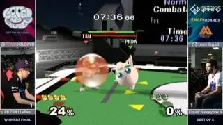 TSM RB Leffen (Fox) vs Liquid`Hungrybox (JigglyPuff) - GOML2016 - Winners Final