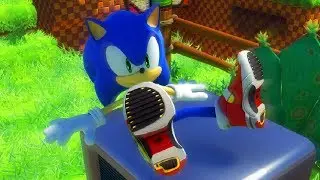 Sonic Forces: Modern & Classic Sonic Swapped