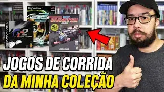 OS JOGOS DE CORRIDA QUE TENHO NA MINHA COLEÇÃO PESSOAL