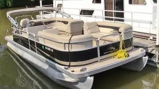 2011 Bennington 24 SLi luxury pontoon boat walk-around video (SOLD)