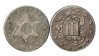COIN TALK # 98 - US COIN PRESENTATION - THREE CENT SILVER